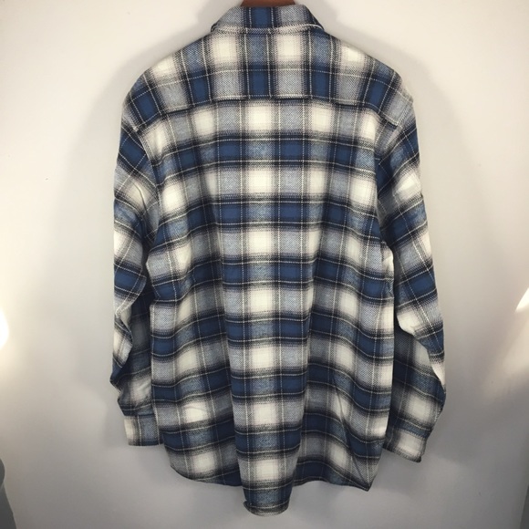 New Red Head Heavy Plaid Flannel Size LG Tall - Picture 2 of 7